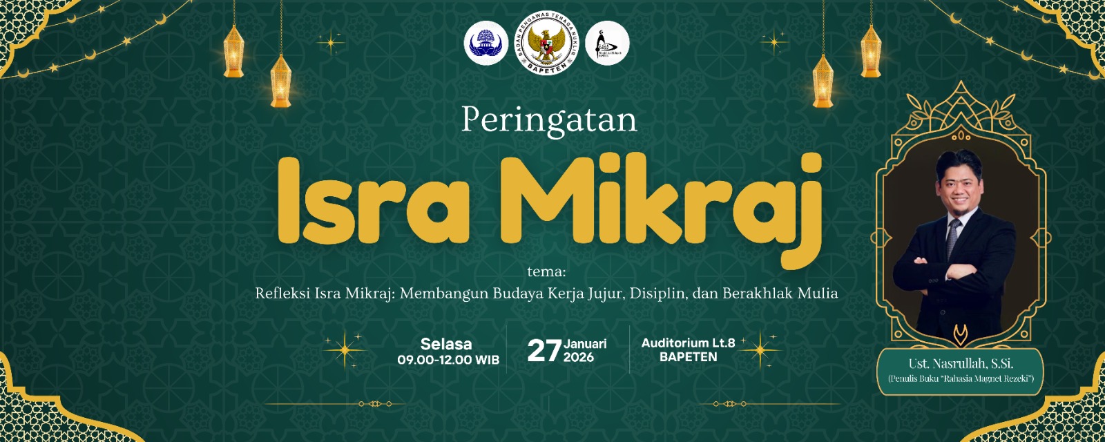 Peringatan Isra Mikraj 2026 di BAPETEN